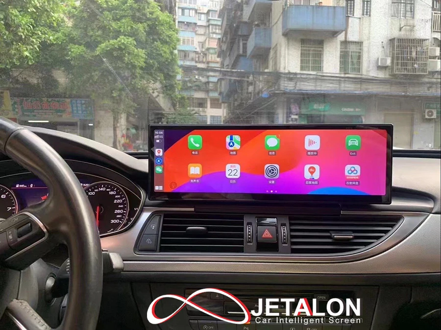 14.9inch Car Radio For AUDI A6 A7 2012-2018 Wireless CarPlay Android Auto Car Mu