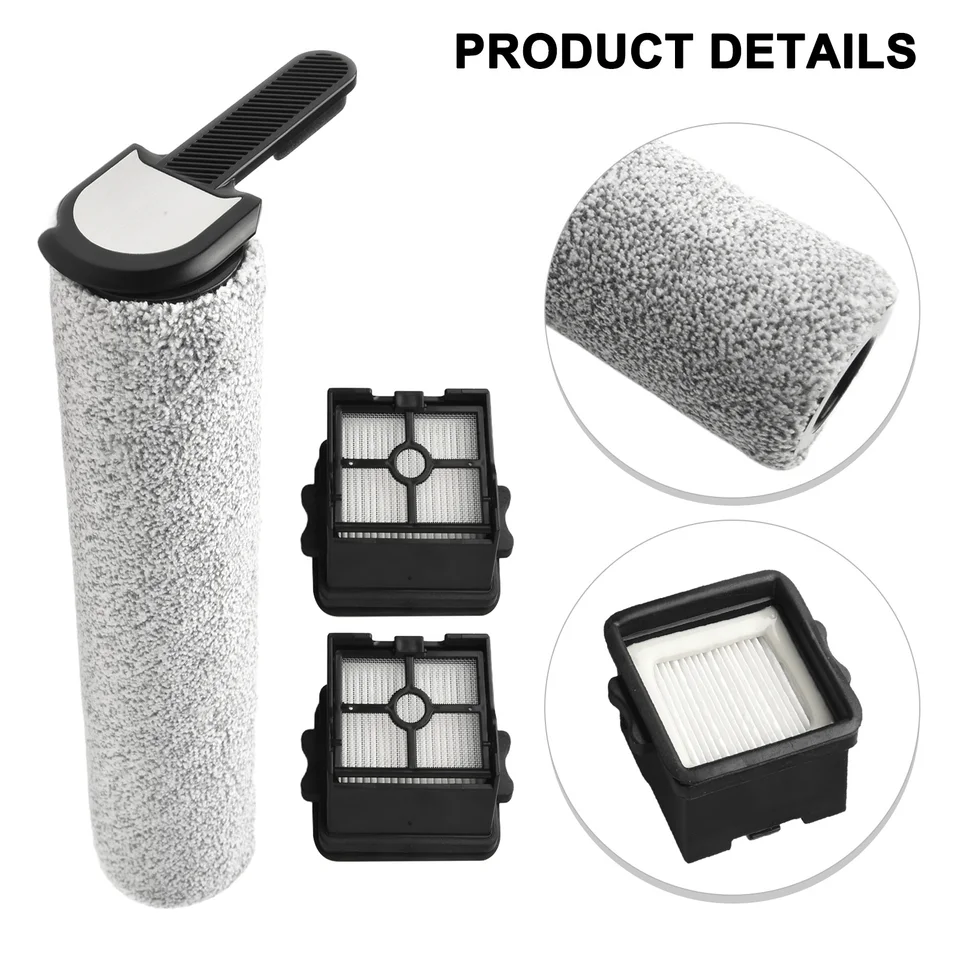 ⭐️Ultenic AC1 掃除機 専用　交換用フィルター　3個セット AC1用Ultenic交換用ブラシローラー＆スポンジフィルター、Elite