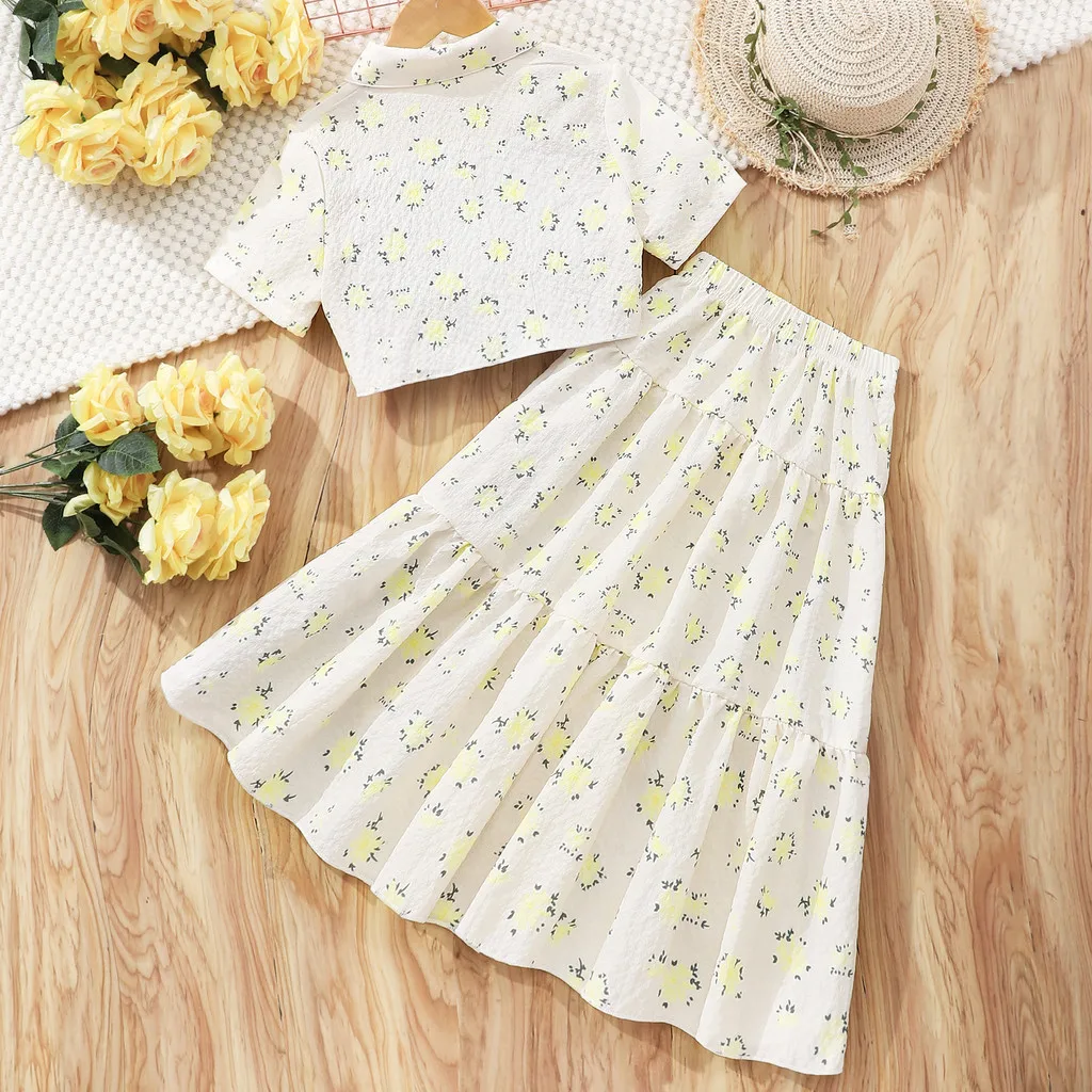 KP 2024 女の子　140 1-9Y Girls' spring set 2024 new children's spring and autumn
