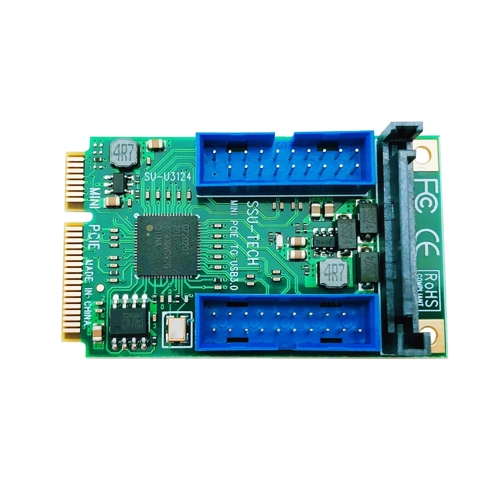 cartão mini pci express para duplo 19