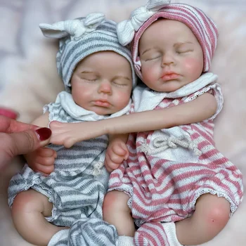 33cm Can Open Mouth Full Body Solid Silicone LouLou Bebe Reborn Girl and Boy Soft Touch Bebe Reborn Corpo De Silicone 1