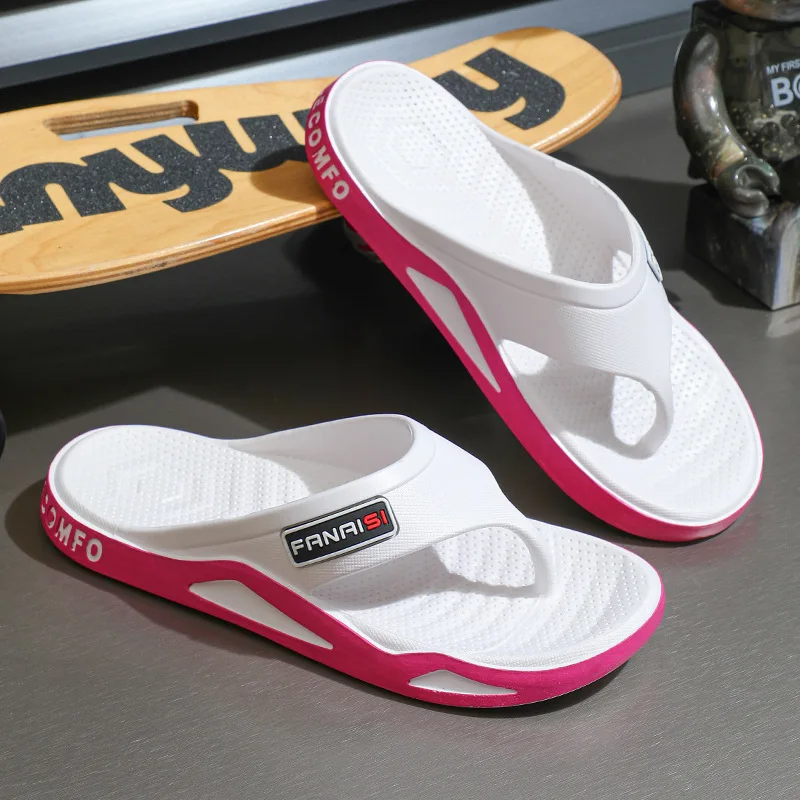 Flip-Flops For Men Breathable Comfortable Beach Sandals for Men Casual Shoes Flip-Flops Fashion Slippers for Outdoors - 4