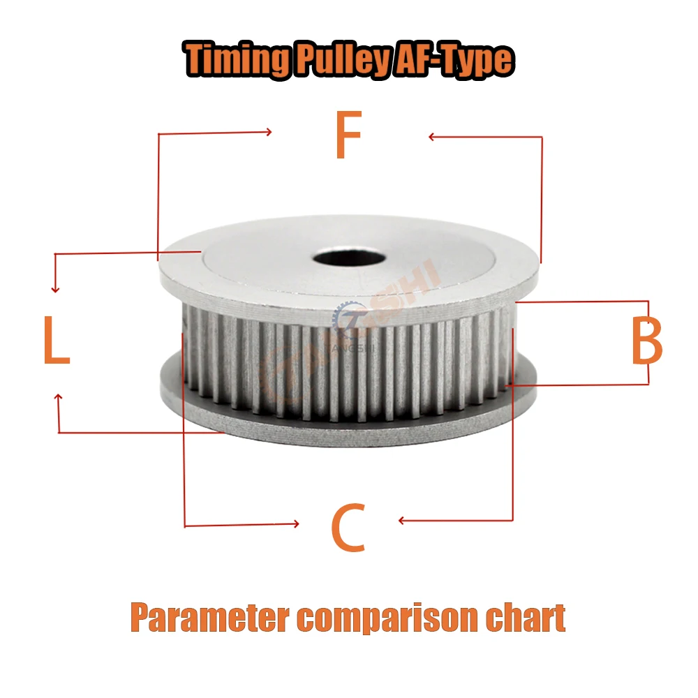 2GT 20 Teeth Timing pulley AF-Type Bore 3mm to 6mm Width 6/10mm GT2 20T Synchronous Wheel Timing Belt Pulley Timing Belt Pulley Fixed Pulley Timing Pulley Belt Pulley