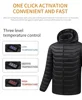 Heated Jacket 21 Areas Winter Men's Women Motorcycle Jacket Usb Electric Heating Padded Coat Heated Vest Moto Thermal Ski Suit 3
