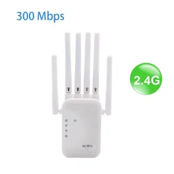 Dual Band Wi - Fi Range Extender and Signal Amplifier for Enhanced Home Coverage (300Mbps)
