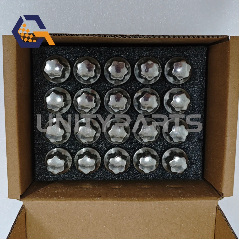 20pcs Wheel Bolt Stud Nut For Mercedes Benz W164 X164 ML350 ML550 GL450 S500 S550 0009902207 0009905407