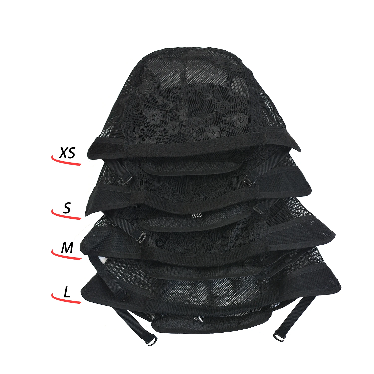 1pc Black Lace Wig Caps for Women with Adjustable Straps to Hold Wigs in Place for Wig Making Wigs Hair Net wig caps,hair nets
