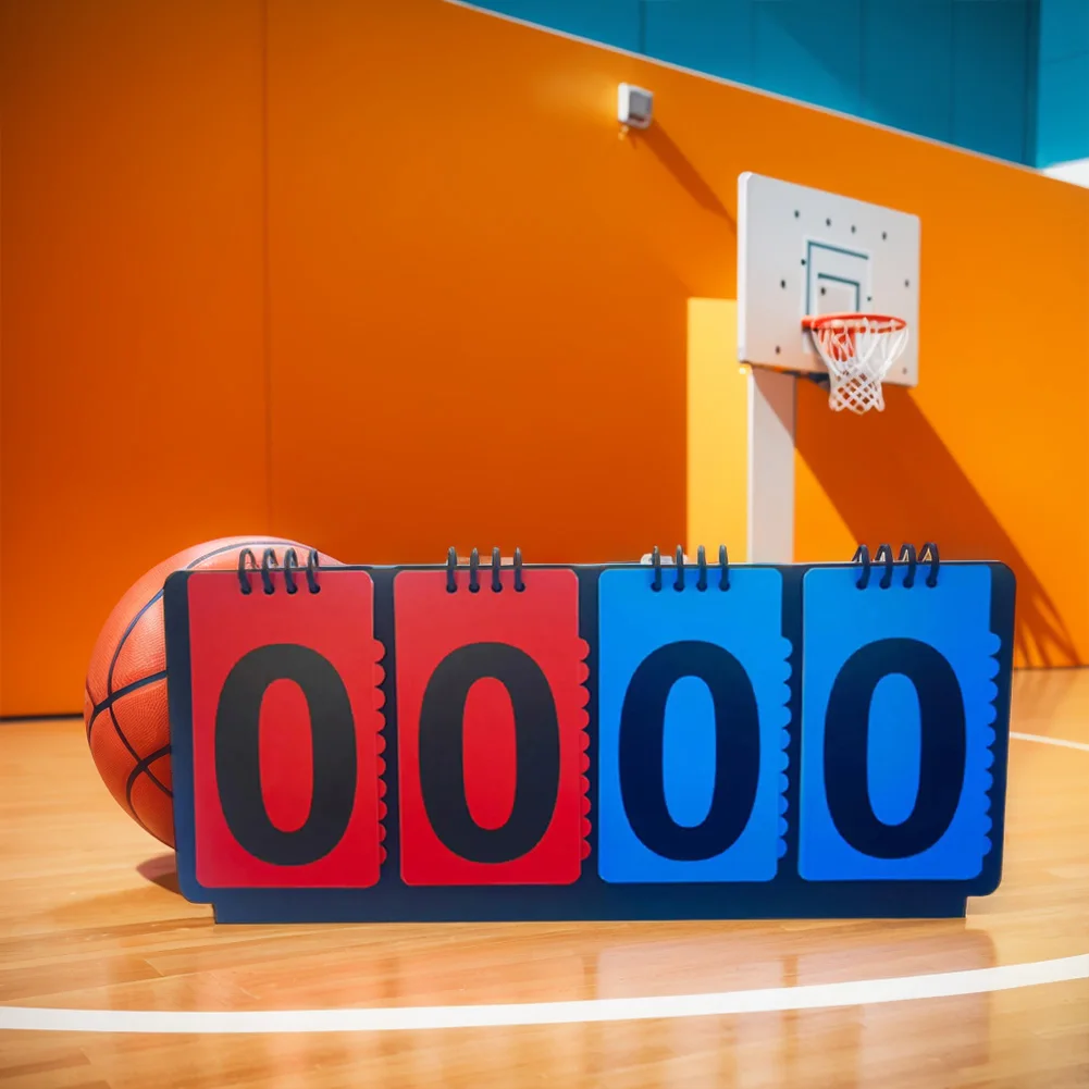 Score Flipper Manual Score Flip Cards Score Counter for Basketball Football Volleyball Tennis Sports