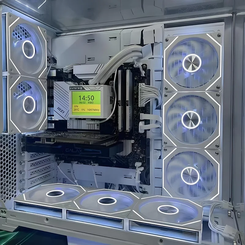 PRISM 8 PRO 120mm PC Computer Case Fan 5V 3Pin Sync Argb 12CM Quiet Cooling Fan