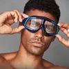 New Fashion Large Frame Swimming Goggles for Women Man HD Antifog Glasses Adult Manufacturer Direct Wholesale 2