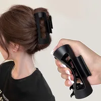 Safe Soft Silicone Shark Clip Anti Collision Protection for The Back of The Head Anti Fall Women's Hair Claw Clip Headwear