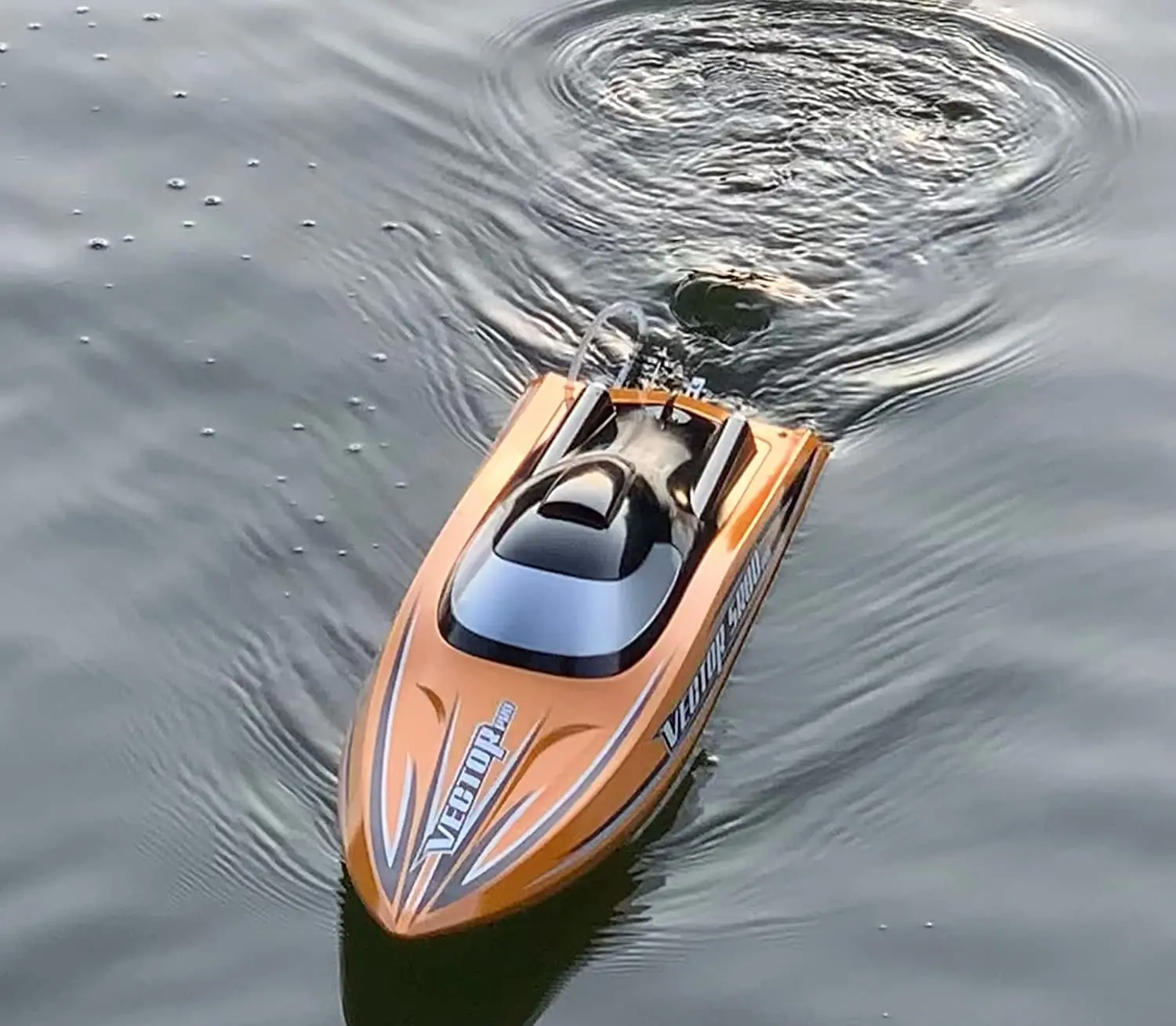 31.5" Large Remote Control Boat for Adults 798-4P Pro Brushless Speedboat 80km/h+ , Two 5200 mAh Battery for Power at Same time, 6