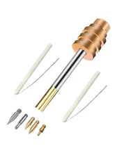 

Soldering Iron Tips Set 510 Interface USB Soldering Iron Tip with 1 Iron Rod 5 Cutter Head / Horseshoe-Shape Tips Welding Tools