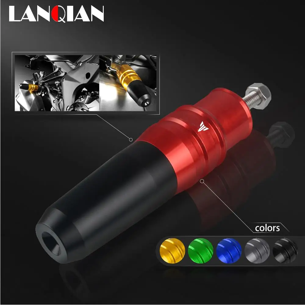 Cuscinetto Di Alluminio Del Protettore Di Arresto Del Cursore Dello Scarico Del Motociclo Per Yamaha Mt03 Mt-03 Mt 03 07 09 Mt-07 Mt07 Mt09 Mt-09 Mt10