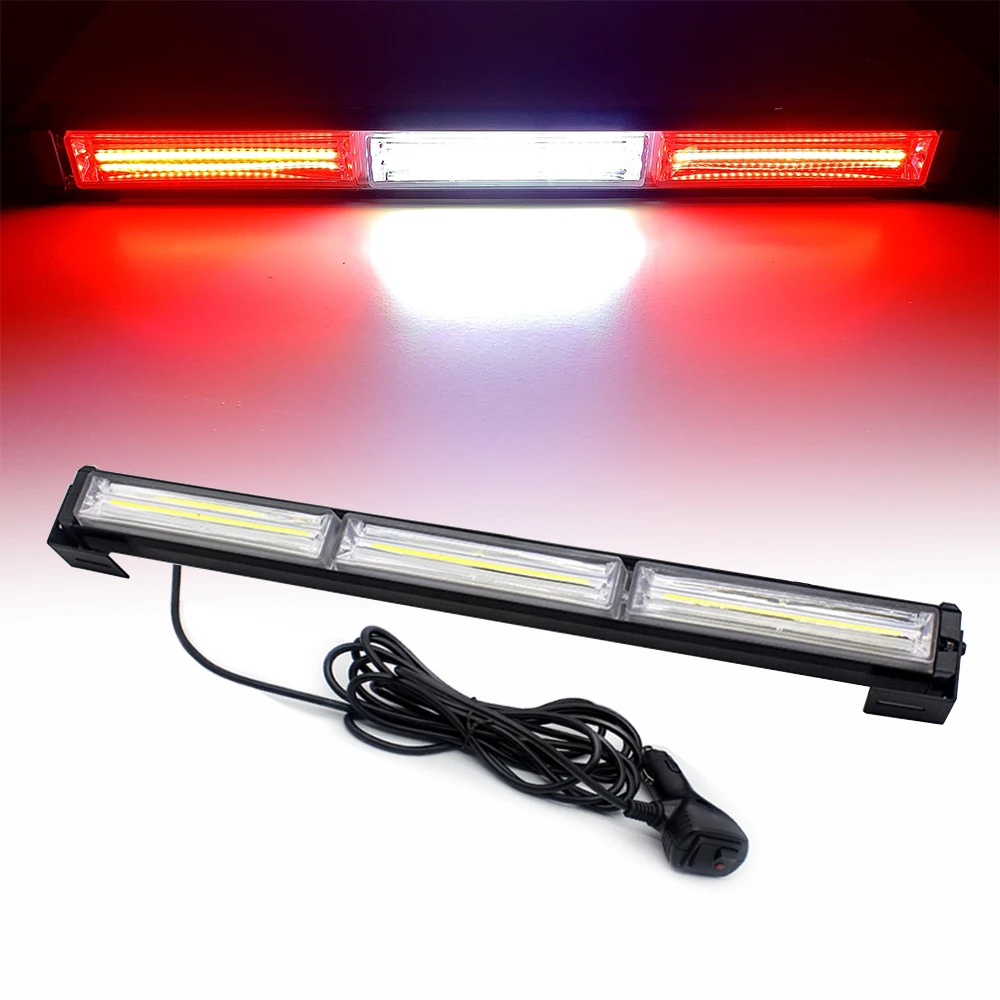 

Желто - белый COB LED Светодиодные лампы аварийной опасности мигающие сигнальные огни автомобильные мигающие огни