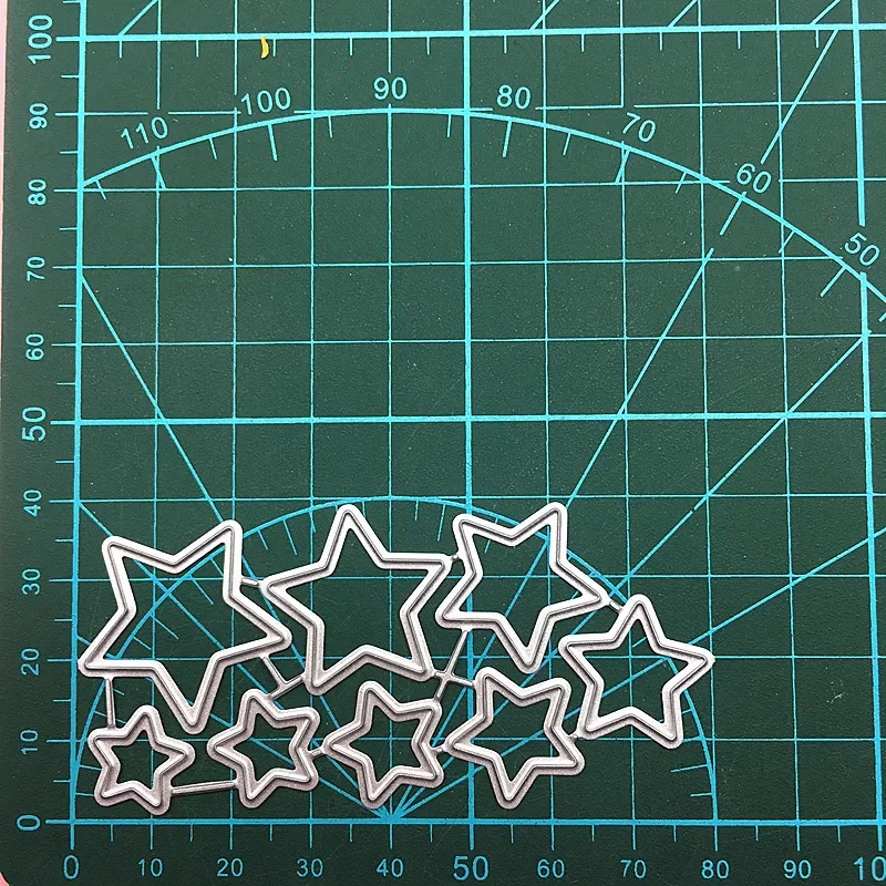 Description Picture 6 of itemScrapbooking Multiple Star Hollow Cutting Knife Dies Carbon Steel Knife Dies Embossed Knife Dies Template