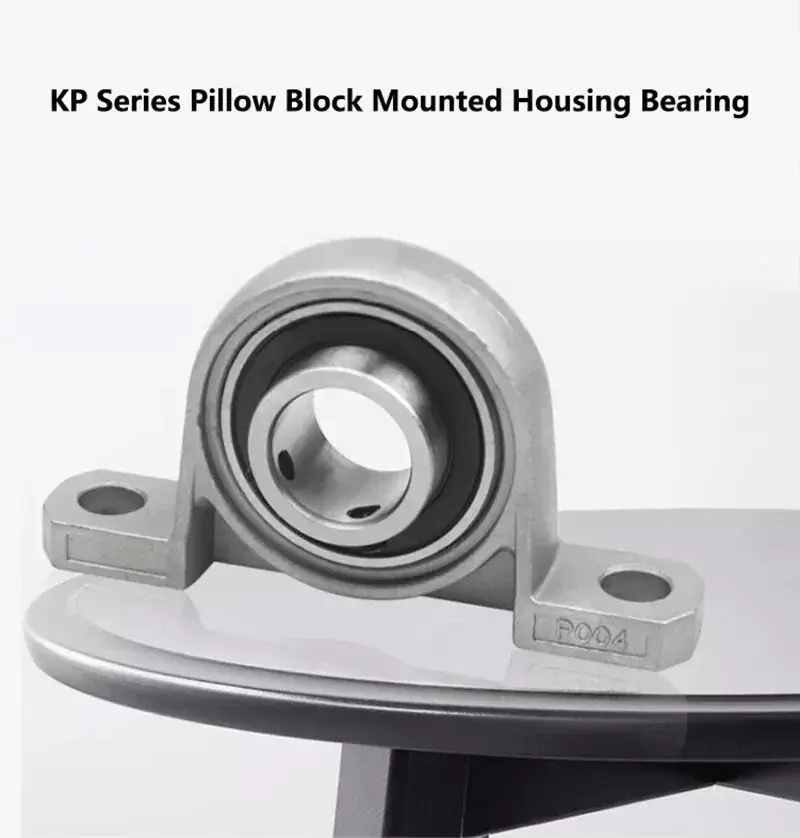 1Pcs KP08 - KP007 Series Pillow Block Mounted Housing Bearing Zinc Alloy Bore 8/10/12/15/17/20/25/30/35mm Shaft image 5