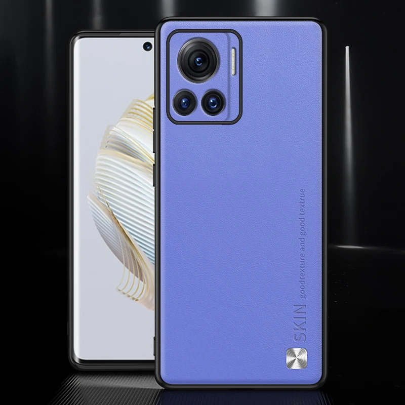 Grezns PU ādas telefona maciņš Motorola Moto S30 X30 Pro Edge S30 X30 G200 5G telefonam, matēts silikona vāciņš ar pilnu aizsardzību_voghion.com