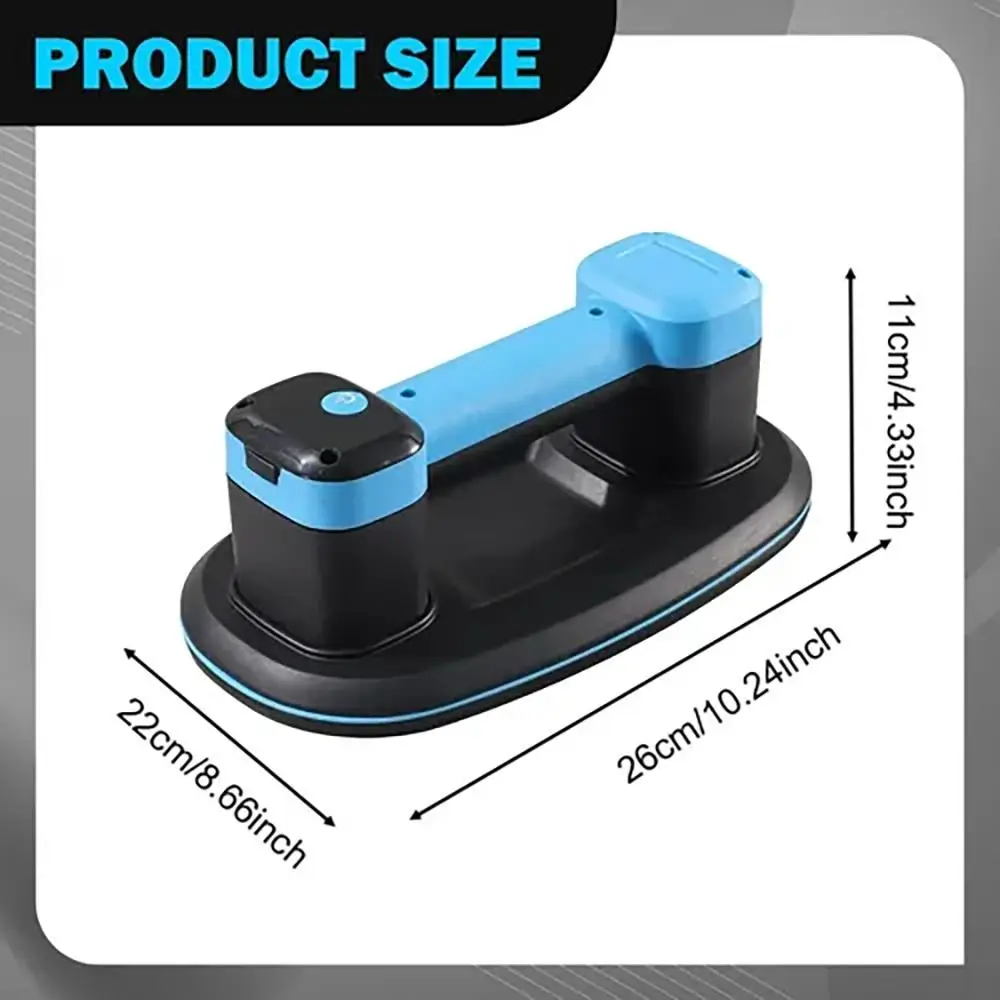 강력한 에어 펌프 홀더 전동 흡착판 지능형 고출력 진공 그래버 타일 디지털 디스플레이 4000mAh 배터리