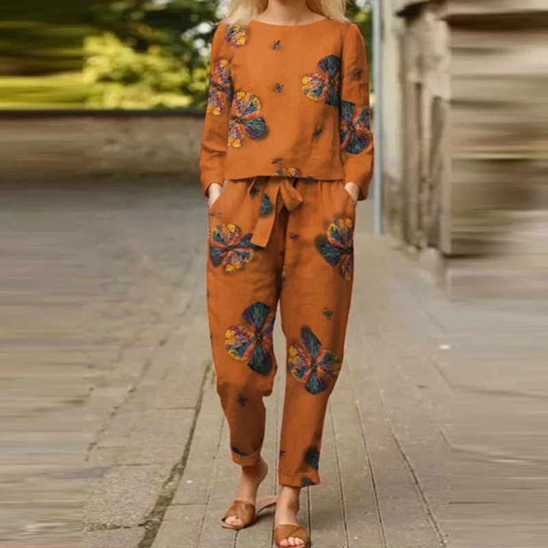 2022 Vintage Casual Fashion Printed 