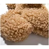 Women Winter Thicken Plush Warm Earflap Hat Cute Bear Ears Windproof Beanie Cap with drawstring Chin Strap 6