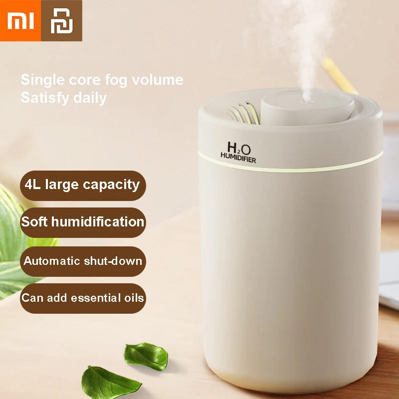 

Xiaomi Youpin Humidifier Double/Single Spray Atomizer Usb Large Capacity Home Mute Bedroom Office Colorful Light Humidifier Gift