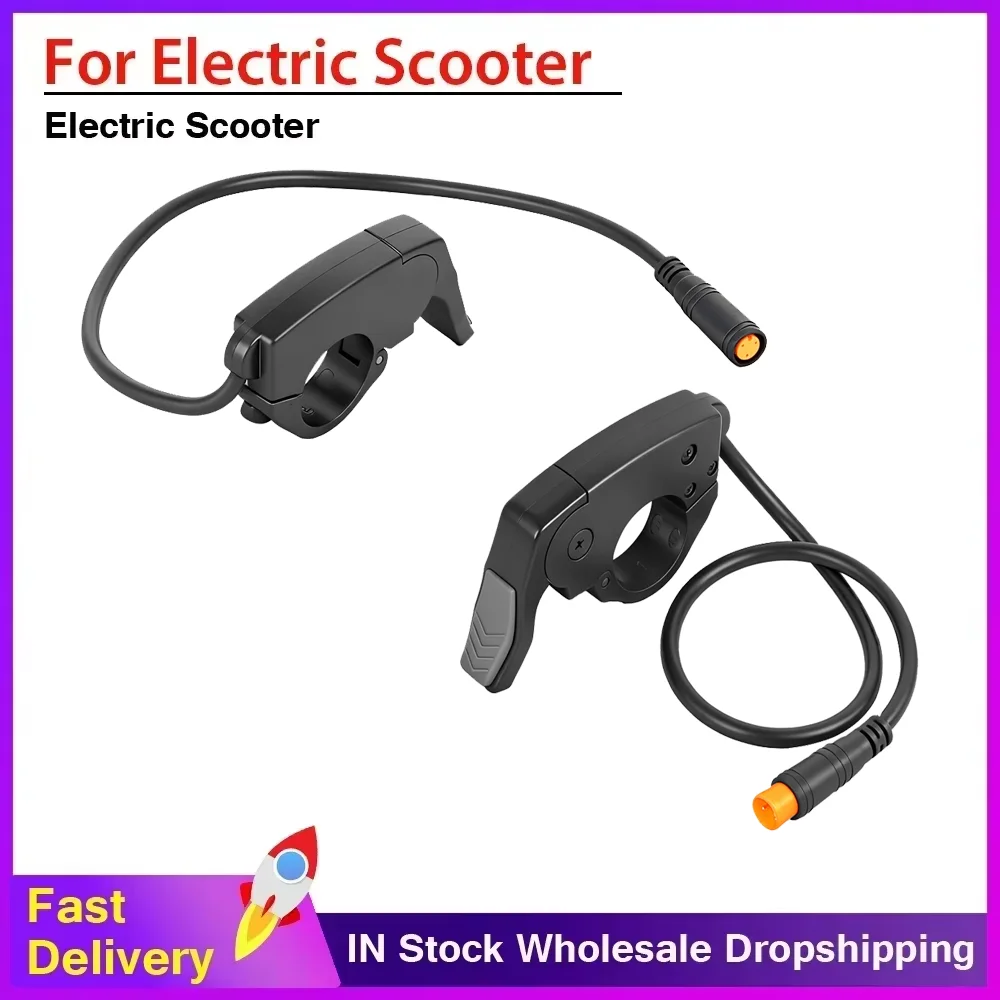 E-bike 3-pin Stecker 36V 48V 60V 72V TT009 Links Rechts Daumen-drossel Für elektrische Fahrrad Roller Beschleuniger Lenker 22mm