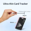 Aiyato Smart GPS Tracker Card Magnetic Charge Locator Key Wallet Tracker Pet Kids Phone Finder Waterproof For Apple Find My App 3