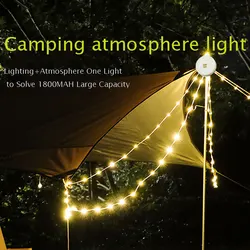 Camping lights, LED String lights, Sky Curtains, Outdoor CampingLights, Tent Atmosphere Batteries, Christmas Colored lights, Su