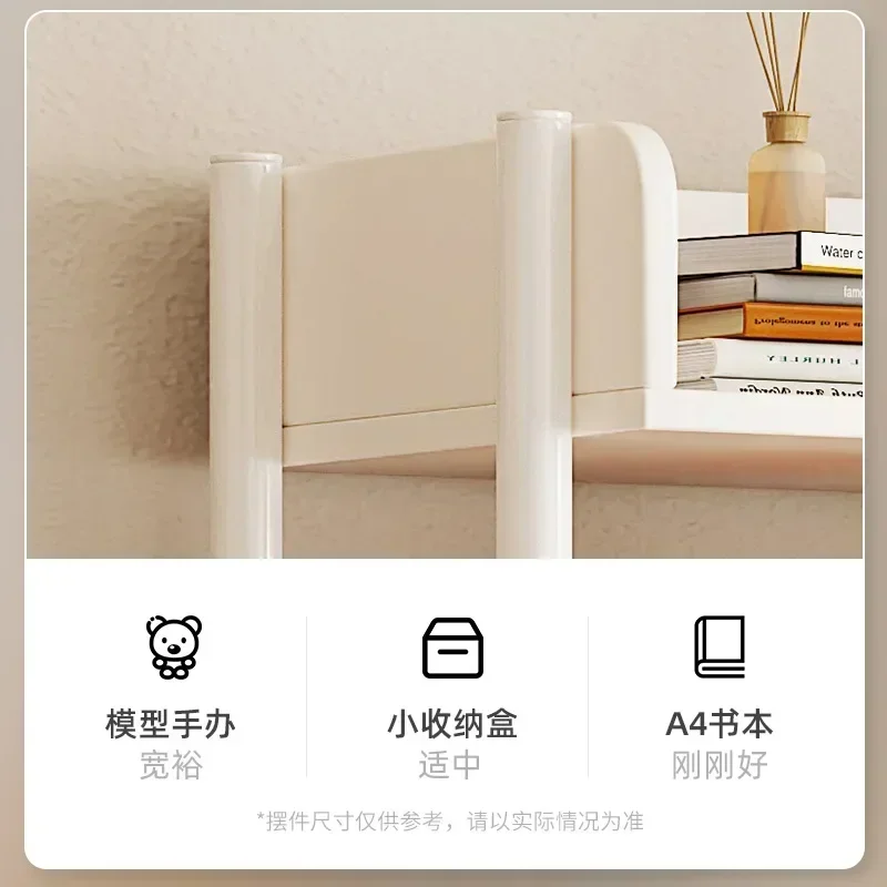 Bookshelf Rack Living Room Multi Layer Storage Reading Shelf Home