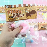 Cute Cat Paw Pinch Family Squeeze Toys Slow Rebound Decompression Toy Reduce Stress Decompression Kids Toy for Kids Sensory 1