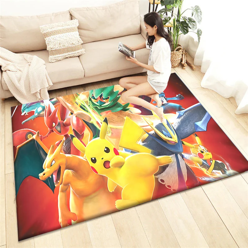 【新品/未使用】ポケモン　ピカチュウ　ラグマット 2025年最新】Yahoo!オークション -ポケモン(カーペット、ラグ