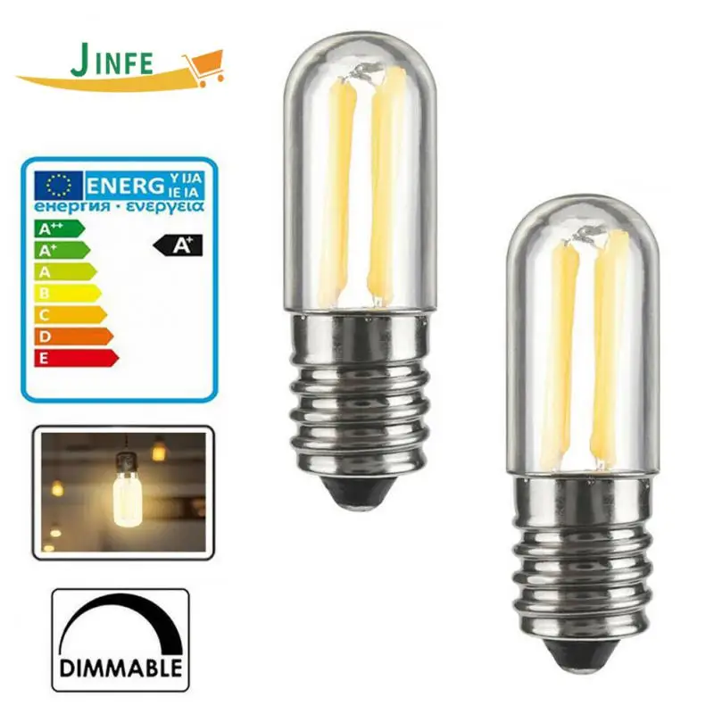 Mini Ampoule Led E14 Super Lumineuse, 1w 2w 3w, Variable, Refrigerateur,  Congelateur, Filament, Economie D'energie, Mini Lampe Suspendue - Led  Ampoules Et Tubes