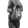 Genuine leather handmade top layer cowhide backpack backpack for women's style handbag 2