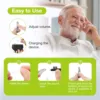 Rechargeable Hearing Aids for Seniors Adults,Digital Hearing Aid BTE Hearing Aids, Hearing Amplifiers with Noise Cancelling 4