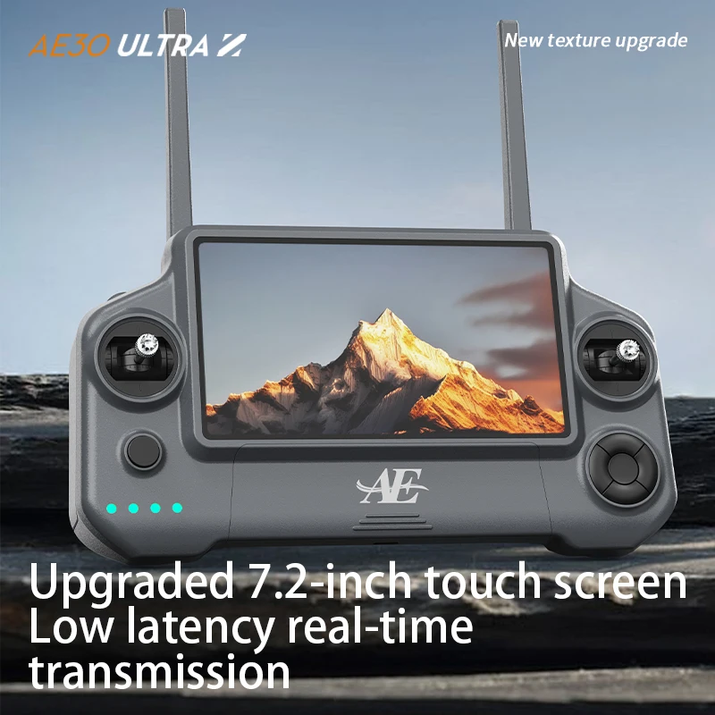 Nuovo Ae30 Gps Drone 8k Hd Camera 3 Assi Cardanico Wifi Evitare Ostacoli Fpv Brushless Touch Screen Telecomando Quadcopter Giocattoli - immagine 5