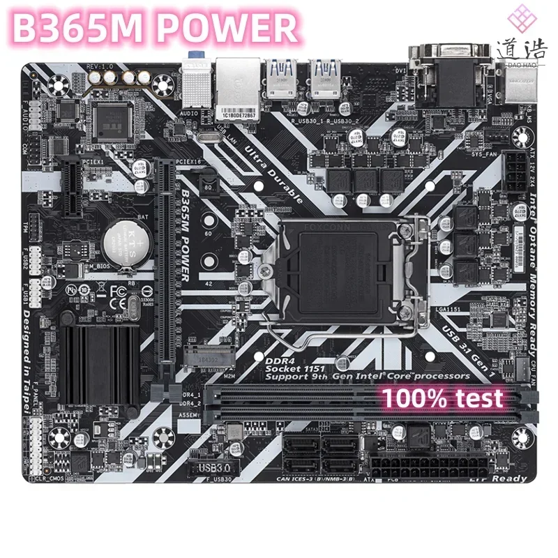 For B365M POWER Motherboard 32GB LGA 1151 DDR4 Micro ATX B365 Mainboard 4 For B365M POWER Motherboard 32GB LGA 1151 DDR4 Micro ATX B365 Mainboard - Image 2