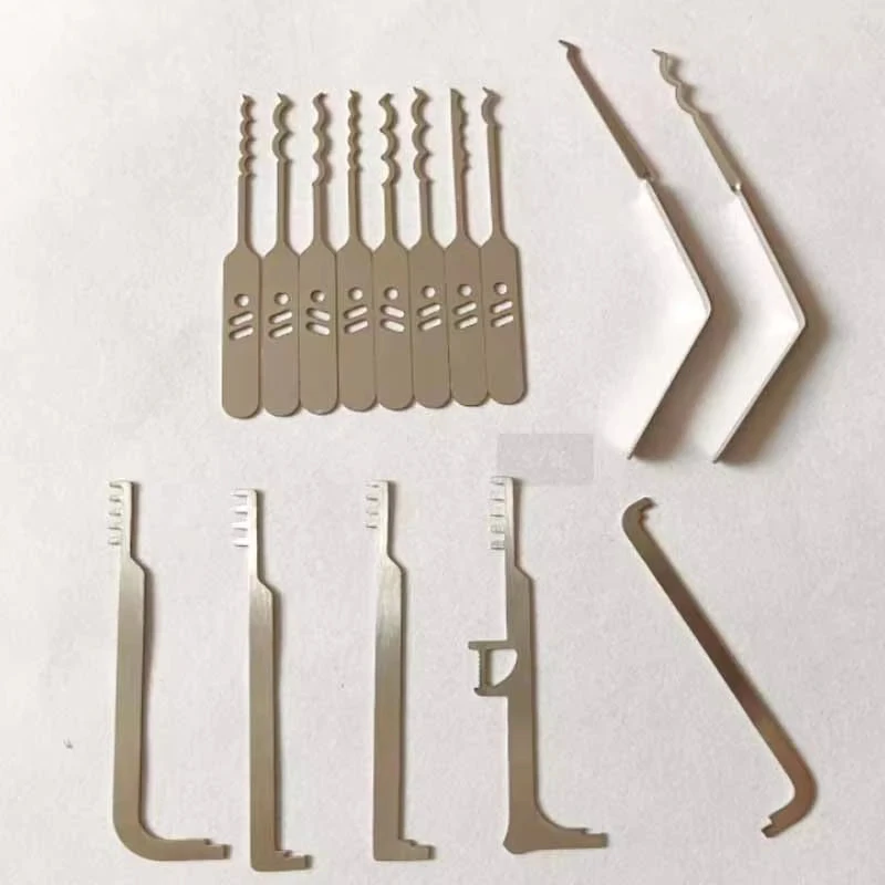 Multitool Door Repair Comb Bypass Locksmith EDC Kit Picklocks Lockpicks Set For Cars Electro Tool