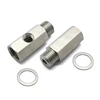 NPT Oil Pressure Sensor Tee 1/8-NPT Adapter Turbo Supply Feed Line Gauge M16X1.5 3