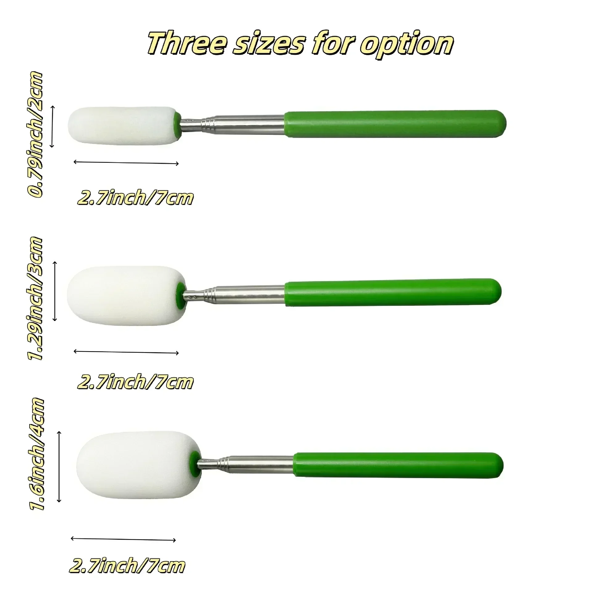 Pottery Sculpture Sponge Holder DIY Pottery Absorbent Sponge Telescoping Stick Ceramic Throwing Stick Trimming Tools