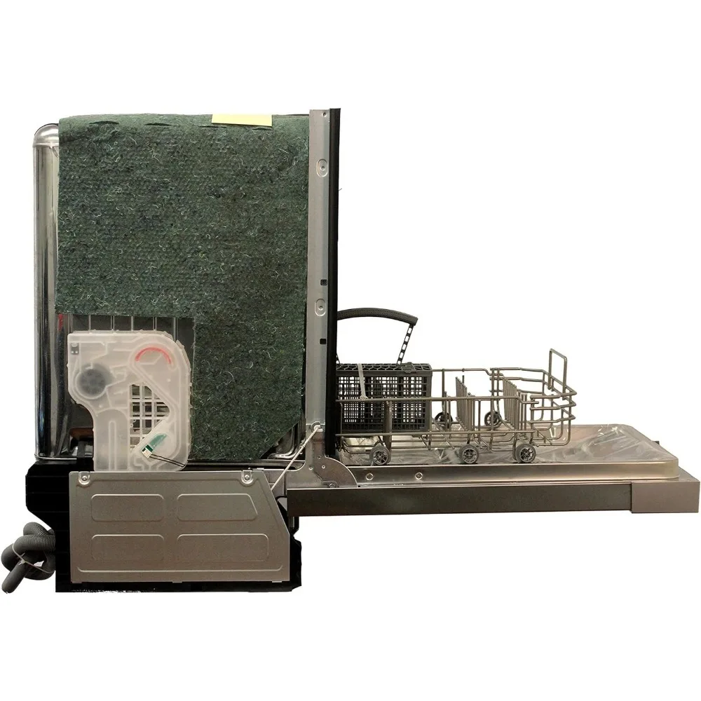 18&Prime; Wide Built-In Stainless Steel Dishwasher w/Heated Drying, ENERGY STAR, 6 Wash Programs,