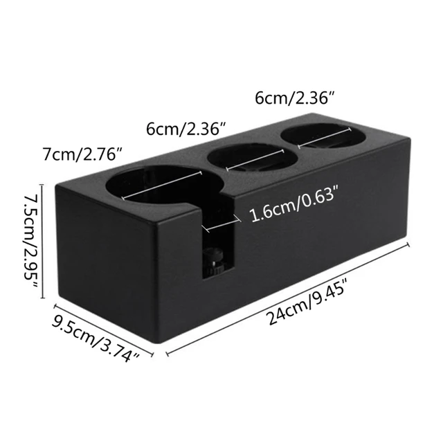 Kávéhorlat-Tartó, Csúszásgátló Eszpresszó Tamping Állvány Fehér Fekete Szilárd Tartó A Portafilterekhez És Disztribútorhoz - Image 6