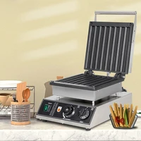 Commercial CE approved churros bakery equipment commercial waffle maker spanish churros waffle cone machines waffle iron plate 1