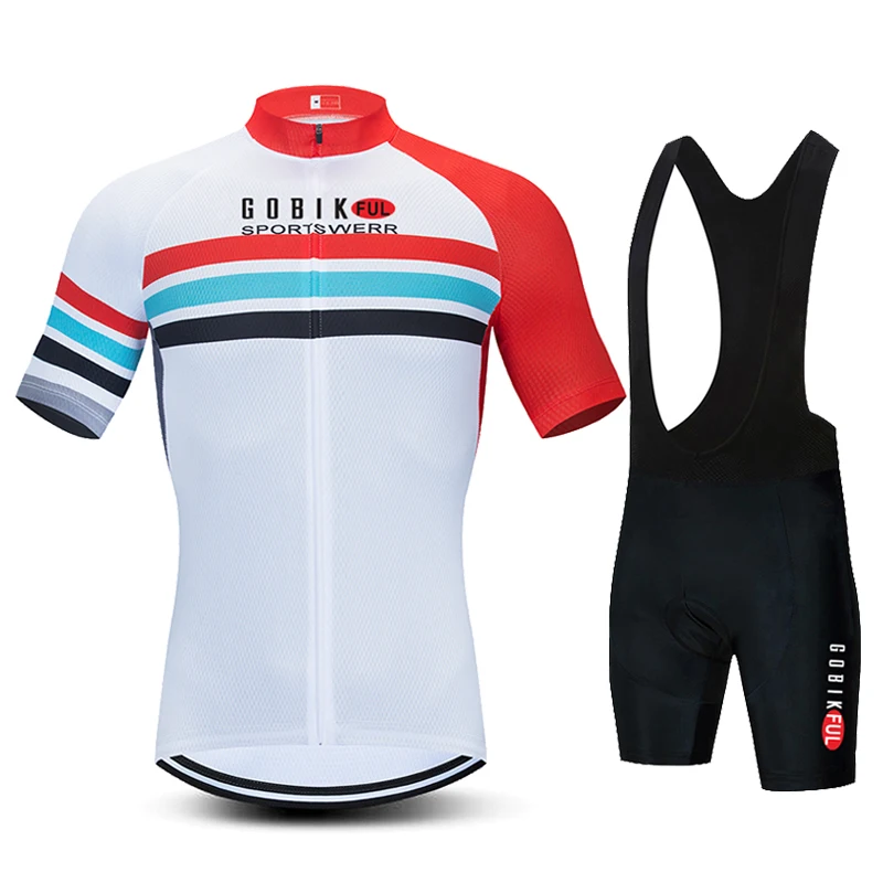 Gobikful Cycling Jersey Set Men Summer Breathable MTB Bicycle Cycling Clothing Mountain Bike Wear Clothes Maillot Ropa Ciclismo 3
