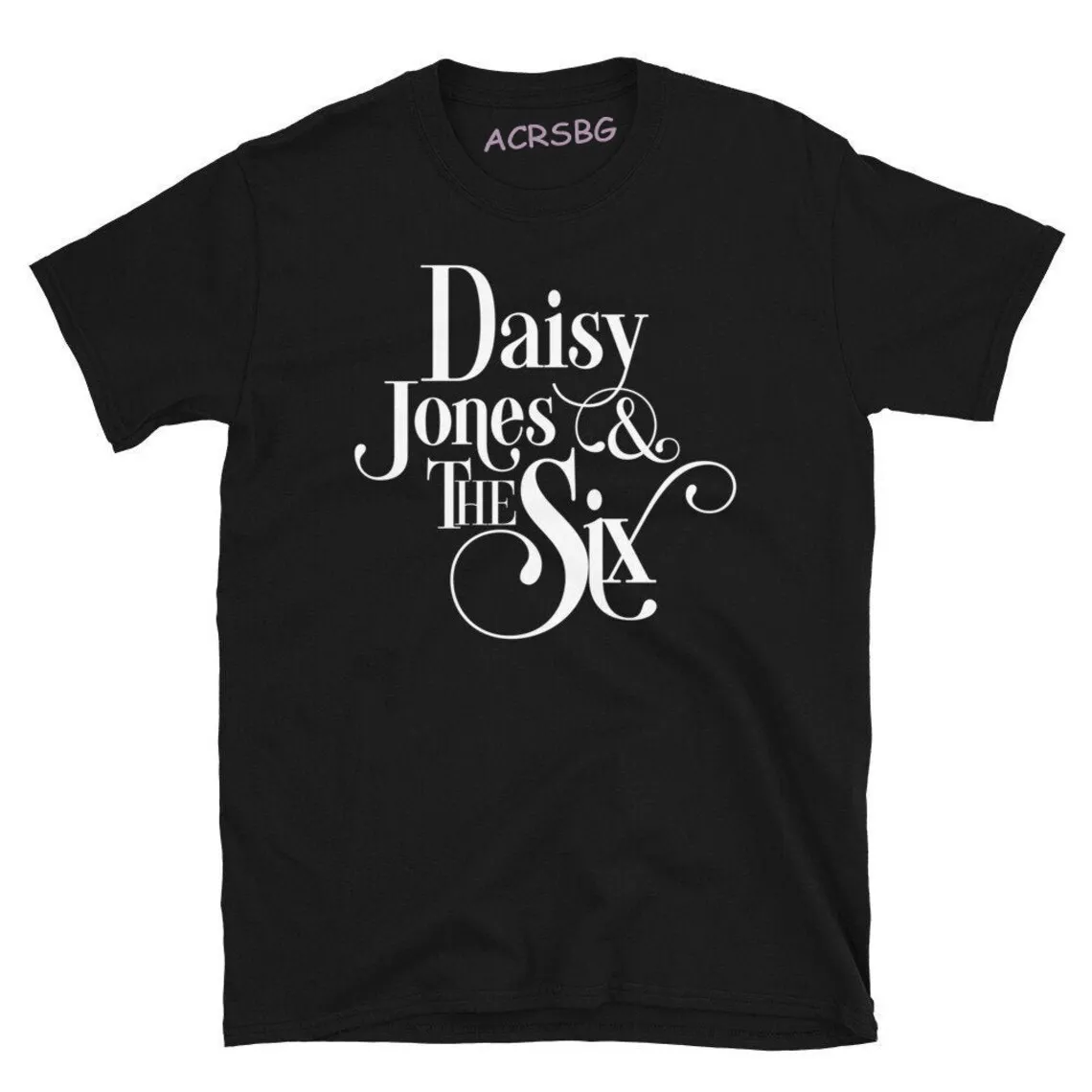 

Daisy Jones The Six Men T Shirts Unisex Fashion Cute Letters Graphic Print Tee Shirts Pure Cotton Crew Neck Tops Summer Fall