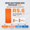 Inflatable Sleeping Pad With 5R Value – Ultralight 2.8 H Camping Mattress, 4 Seasons Compact Bapaing Gear Essentials For 2