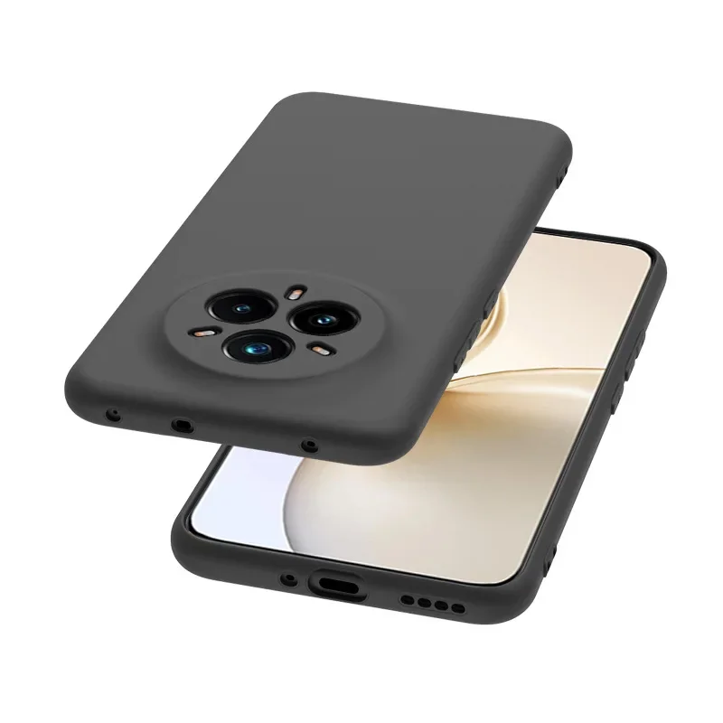 Matte Soft Silicone Back Cover for Smartphone Protective Case