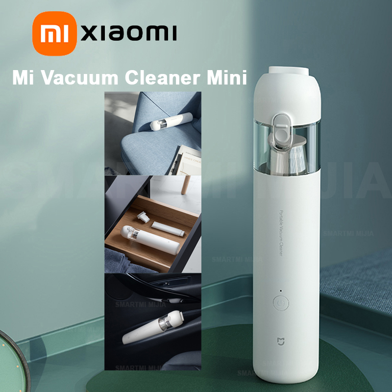 Original XIAOMI MIJIA Portable Handheld Vacuum Cleaner For Home Car Mini Wireless Dust Catcher Collector 13000PA Cyclone Suction