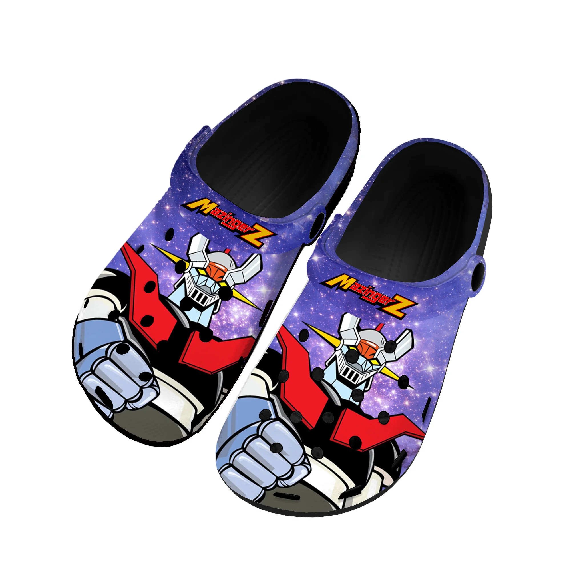 

Cartoon Manga Mazinger Z Anime Comics Home Clogs Custom Water Shoes Mens Womens Teenager Shoe Garden Clog Beach Hole Slippers