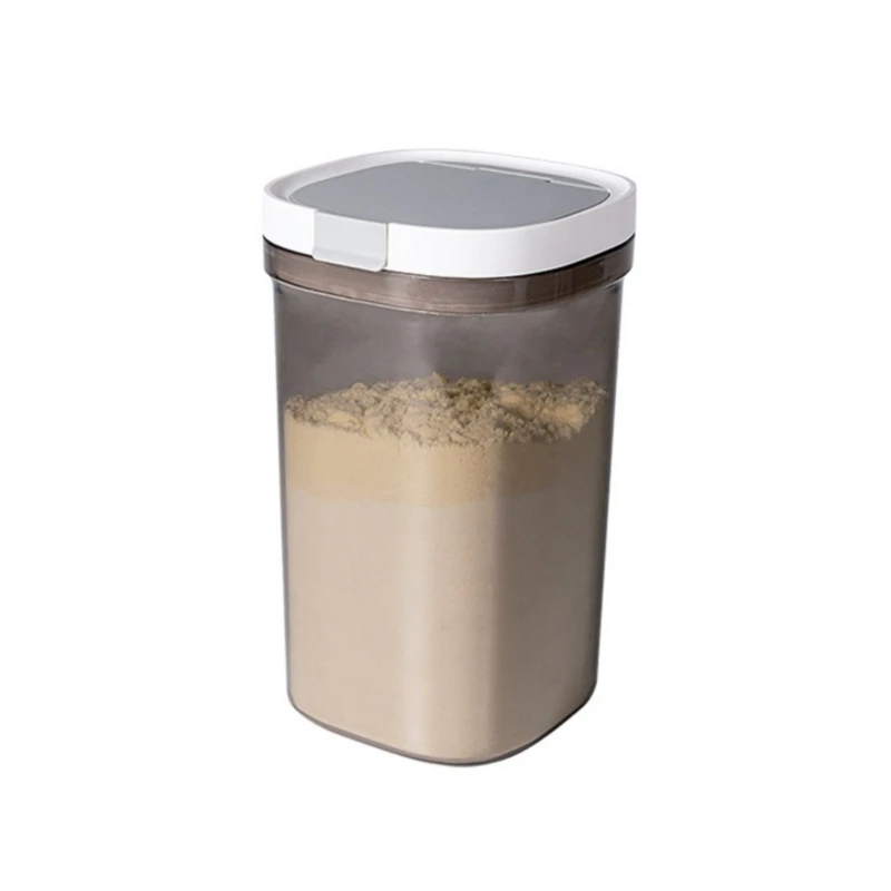Large Capacity Nut Bean Organiser Case Box Moisture Proof with Spoon